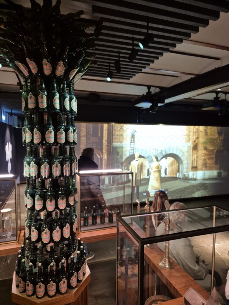 Binnen in het Carlsberg Museum