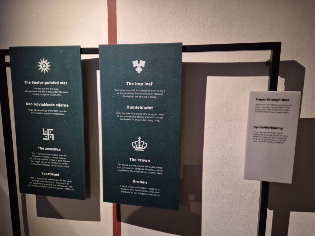 Uitleg van het nieuwe logo in relatie tot de Deense kroon
