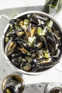 Mosselen met geuze