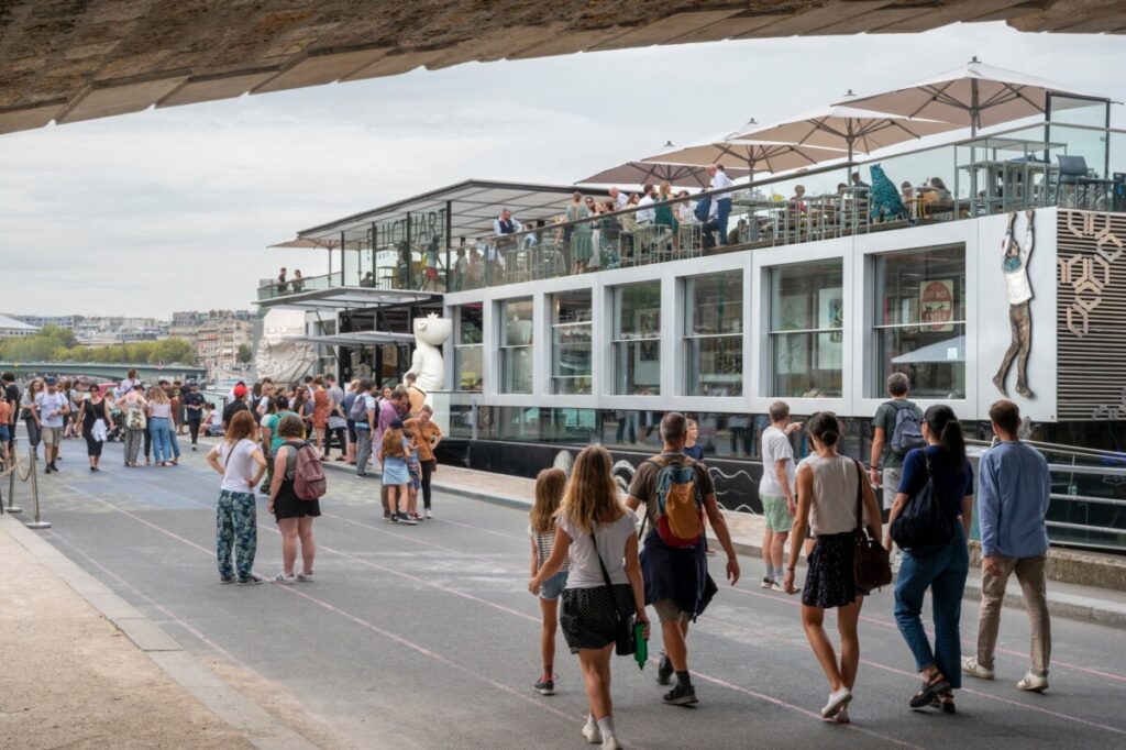 Ici la pression on la boit