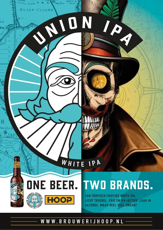 Brouwerij HOOP en Leeghwater lanceren samen de UNION IPA