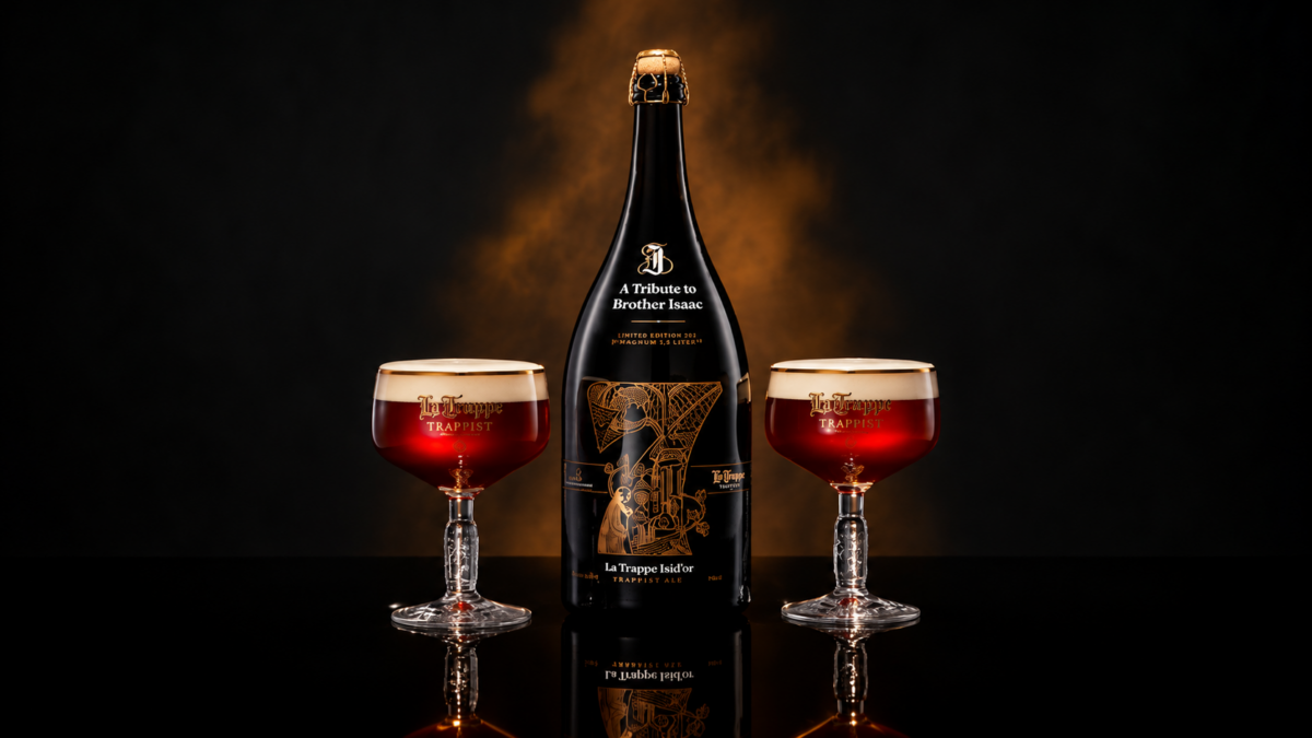 La Trappe Isid’or, La Trappe Magnum, Abdij Koningshoeven, Isaac Majoor, trappistenbier, limited edition bier, Berkel-Enschot